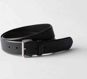 Prada Saffiano belt