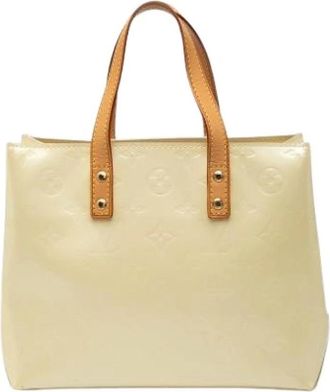 Louis Vuitton Pre-owned Reade PM - Dames - Vintage Shopper - Wit - ONE Size - Leer - Vintage