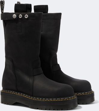 Rick Owens x Dr Martens Botas DRKSHDW Quad con plataforma