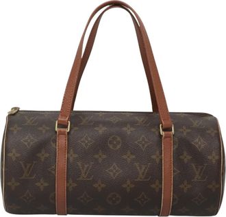 Louis Vuitton Papillon 30 Brown Canvas Handbag (Pre-Owned)