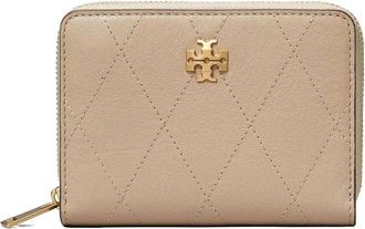 Tory Burch Charlie Quilted Small Zip Around Wallet