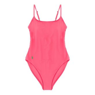 Polo Ralph Lauren One-piece, female, Pink, Size: S Kennedy One-Piece Swimsuit