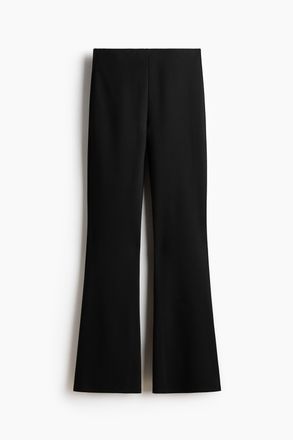H&M Ausgestellte Jerseyhose - Schwarz