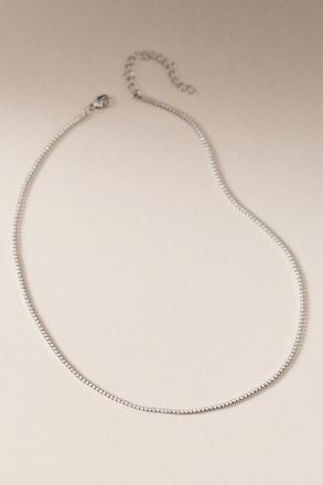 Shashi Micro Teeny Tiny Tennis Necklace