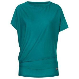 super.natural Yoga Loose Tee T-Shirt f&uuml;r Damen | t&uuml;rkis
