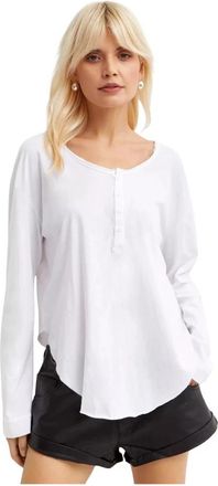 One Teaspoon Blouse - Dames - Longsleeves - Wit - M - Tops