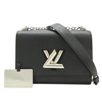 Louis Vuitton Pre-owned Epi Twist MM Schoudertas - Dames - Pre-owned - Zwart - Maat: ONE Size Leer