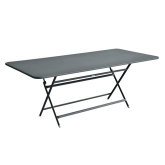 Fermob Caract&egrave;re Tisch, 190 x 90 cm, gewittergrau