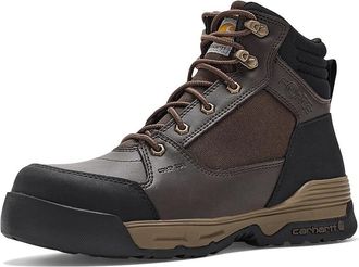 Carhartt Work in Progress Force Hd 6 Composite Toe Work Boot Mens Shoes Dark Brown : 10.5 D - Medium, Leather