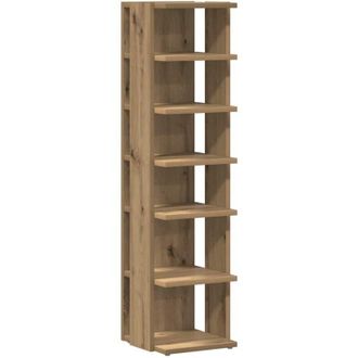 vidaXL Coffee Table Artisan Oak 55x55x42 cm Engineered Wood vidaXL