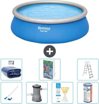 Bestway Piscina Bestway Fast Set Redonda - 457x122 Cm - 8-piezas S375