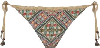 Del Maar Uchi Bikini Broekje met Patroon - Dames - Bikinis - Groen - S - Badmode