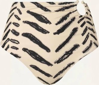 Johanna Ortiz Womens Taita Bikini Bottom In Ecru/black