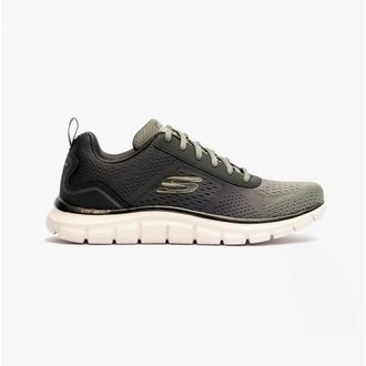 Skechers 232399/olbk Track-ripkent Heren Veterschoenen Olijf/zwart/donker Natuurlijk
