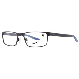 Nike Demo Rectangular Mens Eyeglasses NIKE 8131 008 53