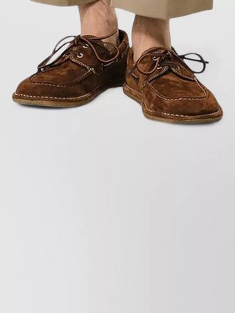 Ami cotton carrot-fit straight-leg trousers