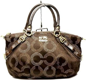 Coach Canvas Handbag (Pre-Owned)