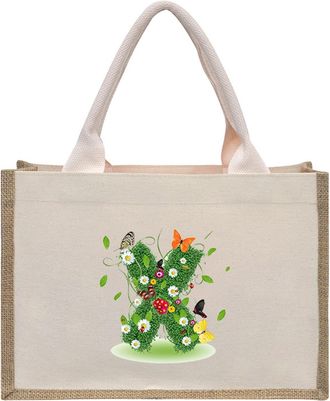 Generic Tote Bags for Women - Stylish Womens Tote Bag for Mom Shopping Beach and Daily Durable Fashionable Carryall Handbag with Letter Design