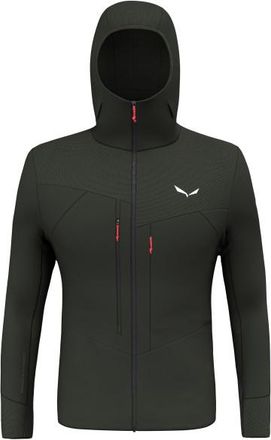 Salewa Agner PolarLite Hooded Jacket Fleecejacke f&uuml;r Herren | schwarz
