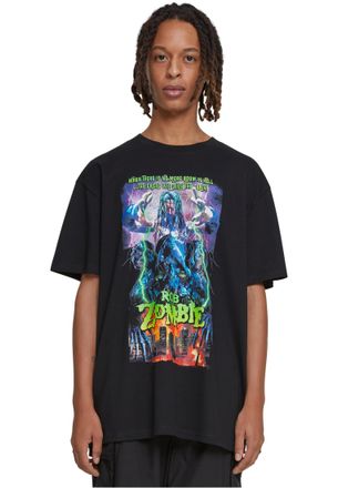 Mister Tee MT Upscale Mens Upscale X Rob Zombie Heavy Overize Tee T-Shirt, Black, XS