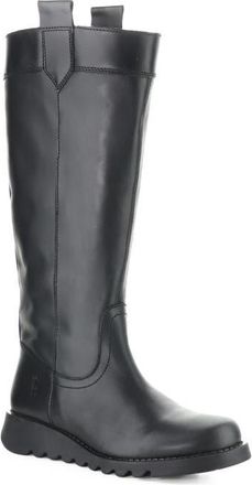 FLY London Sird Knee High Boot in Black at Nordstrom, Size 38