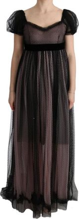 Dolce & Gabbana Exquise knielange schede jurk - Dames - Avondkleed - Zwart - S - Kleedjes