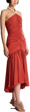 Balmain Crepe shell dress in Red at Nordstrom, Size 36