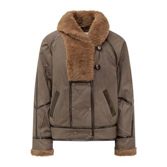 Isabel Marant Olinka-Gc Coat - Jackets - Mujer - Marr&oacute;n - 2XS