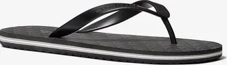 Michael Kors Travis Logo Flip-Flop