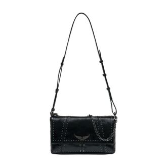 Zadig&Voltaire Shoulder Bags, female, Black, ONE SIZE, Rocky II Vintage Shoulder Bag