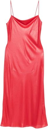 Patrizia Pepe Georgette jurk - Rood