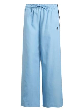 adidas 3-stripes wide-leg trousers - Blue