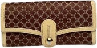 Celine Pre-owned Wallets, female, Brown, Size: ONE SIZE Pre-owned Vintage Wallet