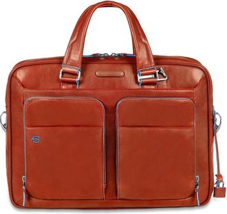 Piquadro Tas voor PC en i PadPro 12-9 aanpasbaar met schokbescherming en flessenvak - Heren - Laptoptassen - Bruin - ONE Size - Tassen