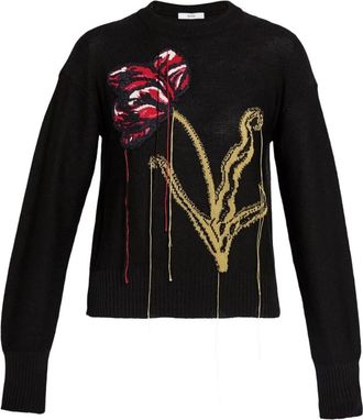 Erdem Maglione girocollo - Nero