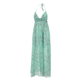 MC2 Saint Barth Maxi Dresses, female, Green, Size: XS Zucky Dress