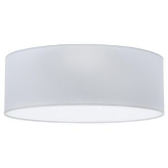 OEM L&aacute;mpara De Techo Gaja Plexi Gris Claro 40cm E27