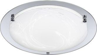 ETC Shop 18w Led Plafoniera Soggiorno Illuminazione Decoro In Vetro Lampada Satinata Lampade Dirette