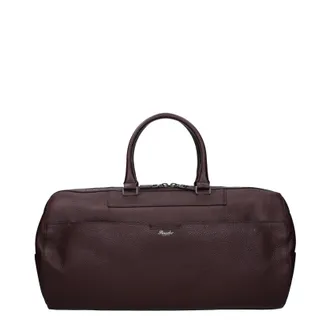 Pineider Herrens Aktentaschen aus braunem/rum&auml;nischem Leder