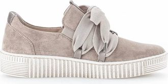 Gabor Womens Bow Sneaker In Silk