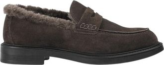 Doucal's Penny Loafer van Su&egrave;de - Dames - Loafers - Bruin - 36 EU - Su&egrave;de - Schoenen