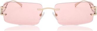 Sting SST465 0300 Mens Sunglasses Rose-Gold Size 56
