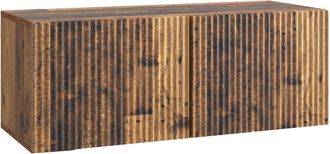 vidaXL Mueble Para Tv De Pared 78,5 X 31 X 30 Cm Madera Envejecida Vidaxl