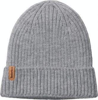 Timberland Beanies - unisex - Hoeden - Grijs - ONE Size - Leer - Accessoires