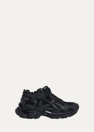 Balenciaga Mens Runner Mesh Sneakers
