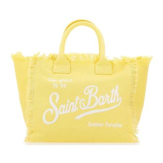 MC2 Saint Barth Tote Bags, female, Yellow, Size: ONE SIZE Vanity Tote Bag
