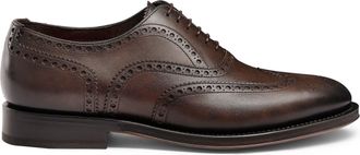 Santoni Enrico Model Leather Oxford Brogue Goodyear