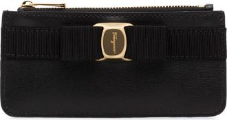 Ferragamo Vara Bow Long Leather Wallet