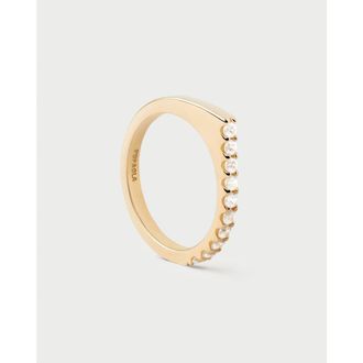 PD Paola Gloss Ring in Gold at Nordstrom, Size 5.5