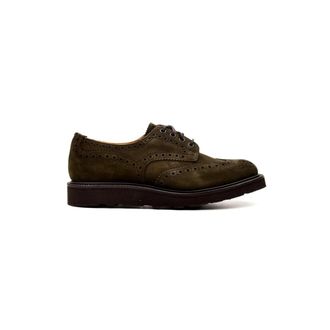 Trickers Bourton Derby Schoen - Heren - Veterschoenen - Grijs - 45 EU - Leer - Schoenen